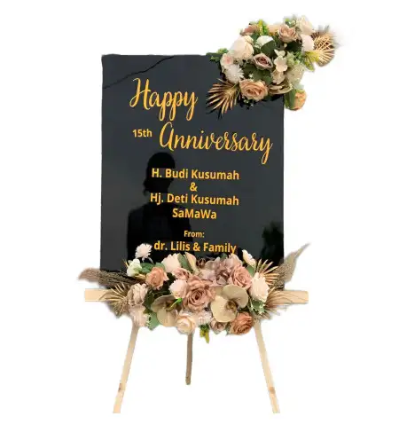 Papan Bunga Akrilik Padang Lawas